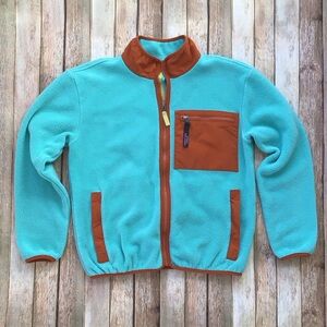 Patagonia Synchilla Fresh Teal Zippered Jacket